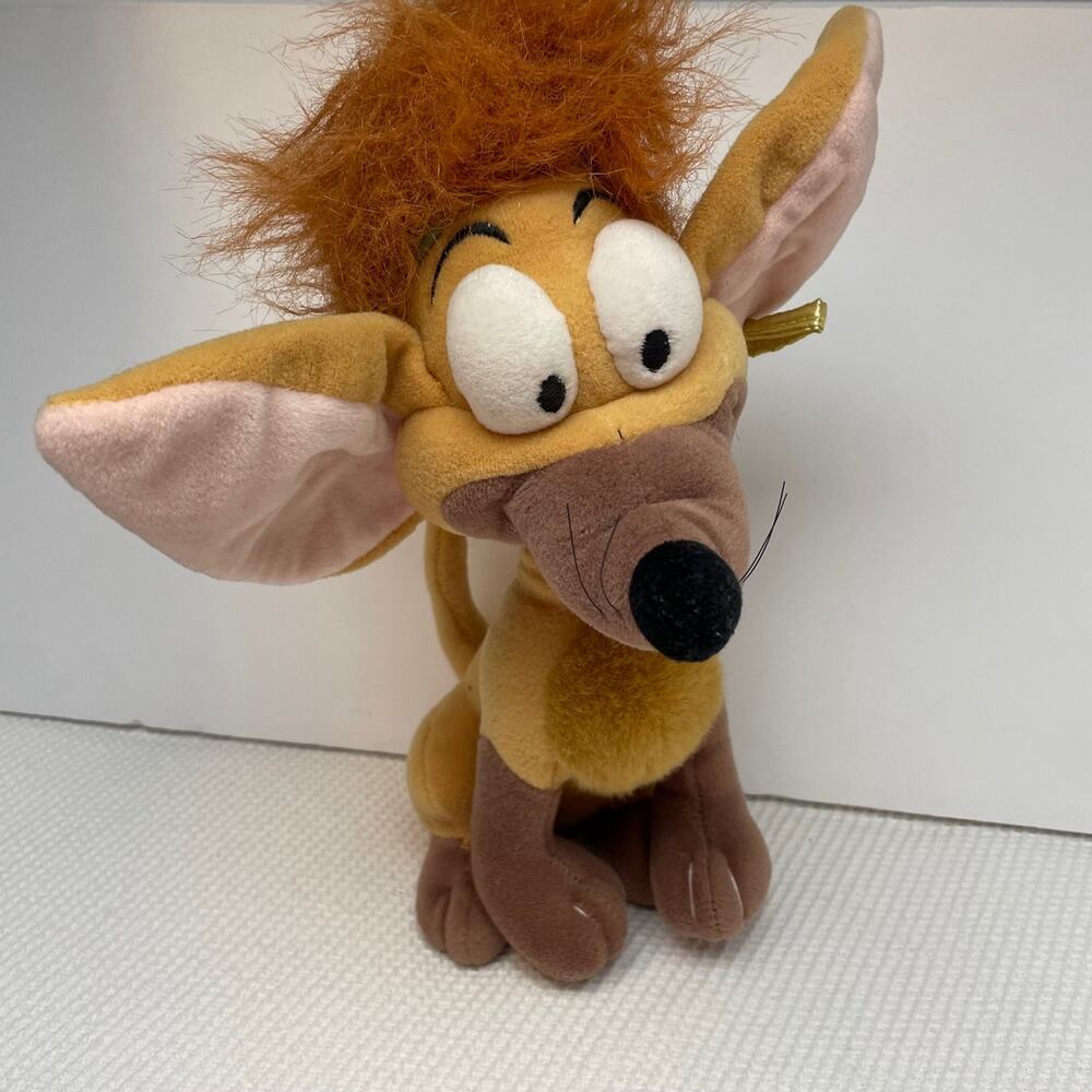 Vintage Oliver & Company TITO Dog CHIHUAHUA plush The Disney Store 1988